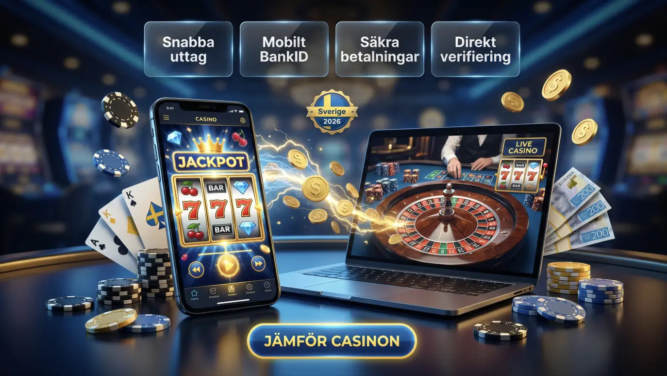 Casino med snabba uttag
